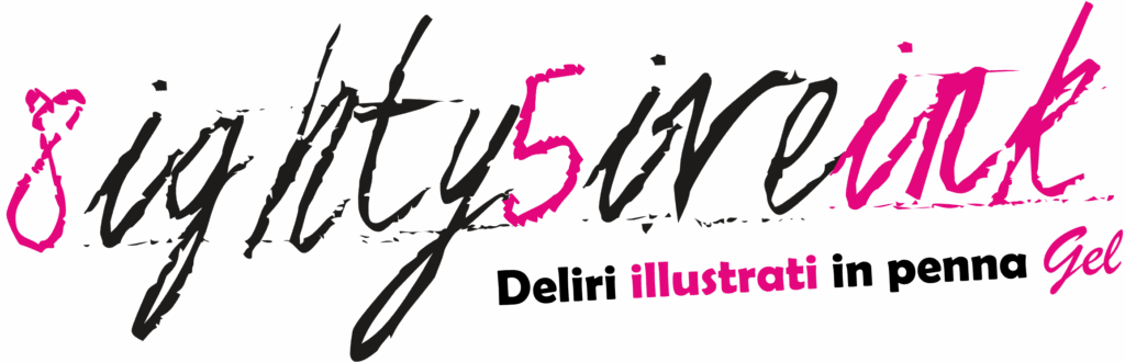 8ighty5iveink - Deliri illustrati in penna gel 